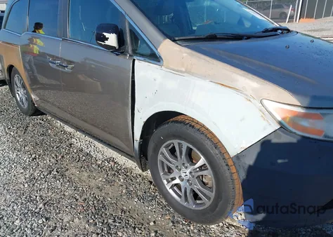 2012 Honda Odyssey Ex-L z USA, uszkodzony, nr VIN 5FNRL5H66CB018187